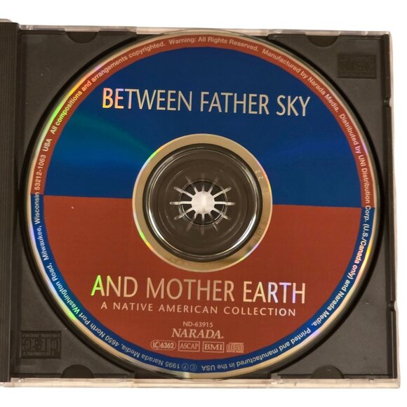 Between Father Sky And Mother Earth CD Native American Collection Narada 1995 - Picture 5 of 5